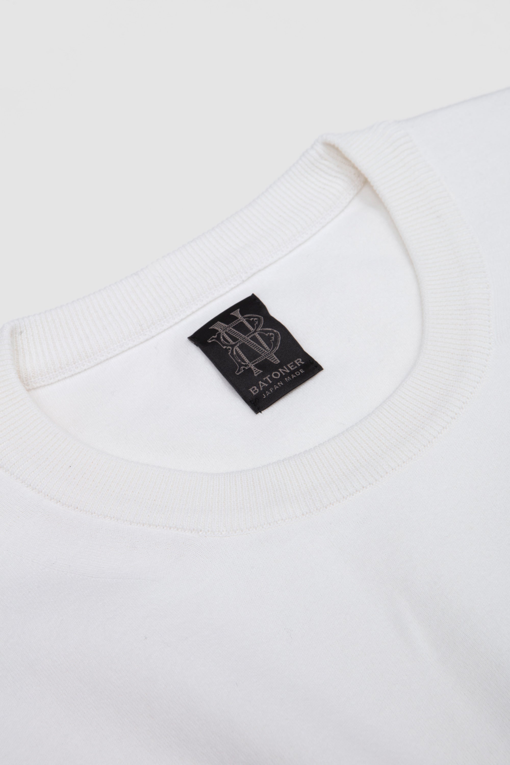 32G Smooth Knit T-Shirt White