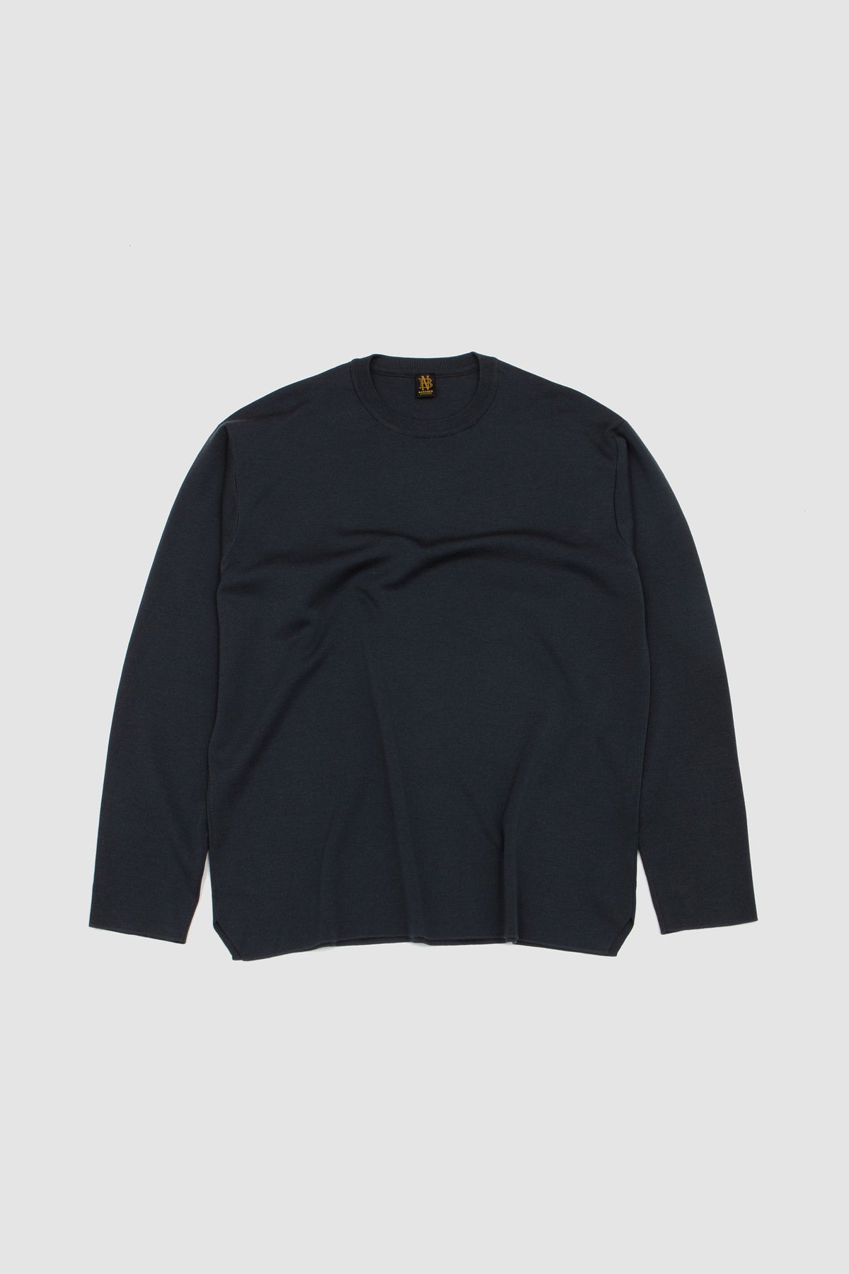 32G Smooth Wool Crew Neck Forest_1