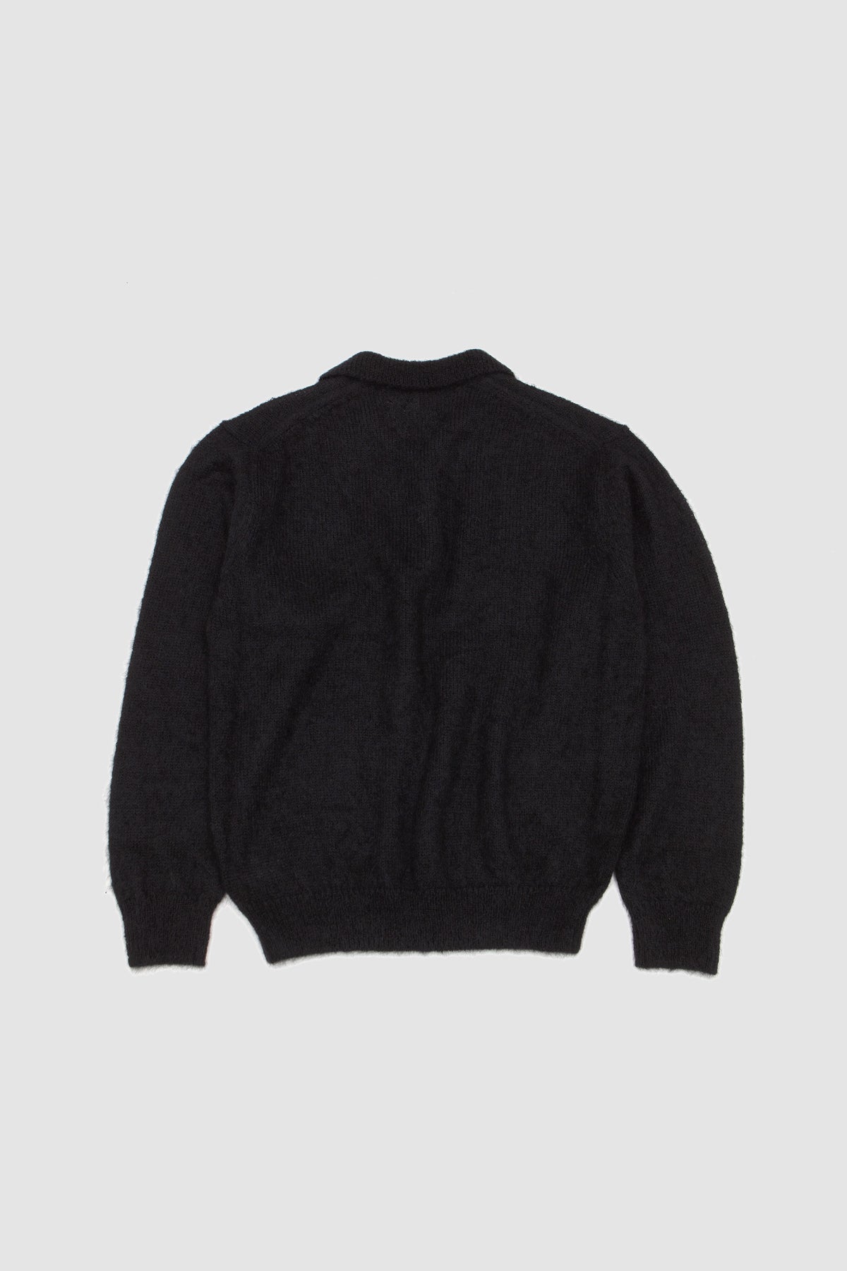Pure Mohair Polo Black_4