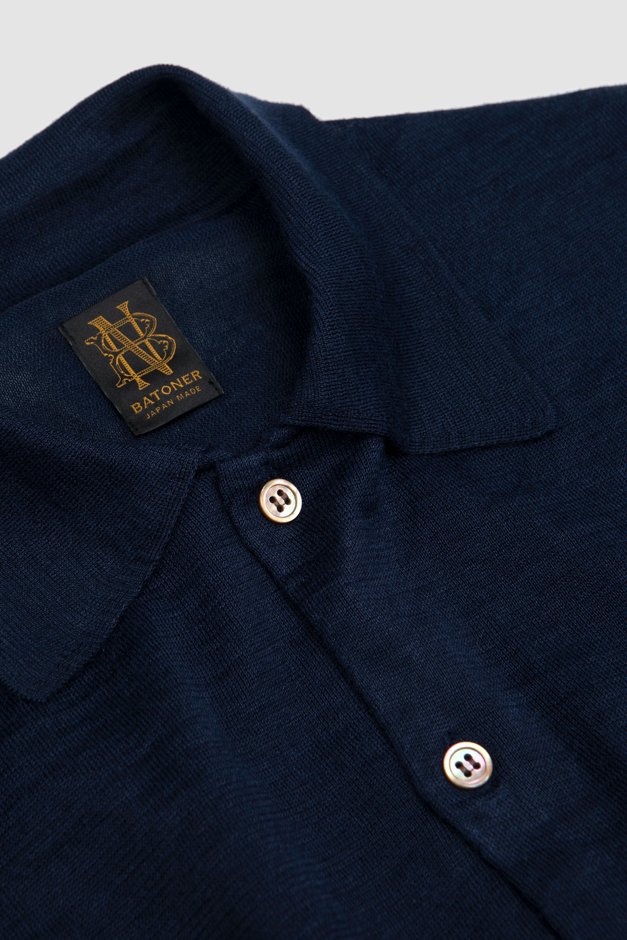 BATONER choma polo カーディガン BATONER/バトナー・CHOMA POLO CARDIGAN | a flat shop