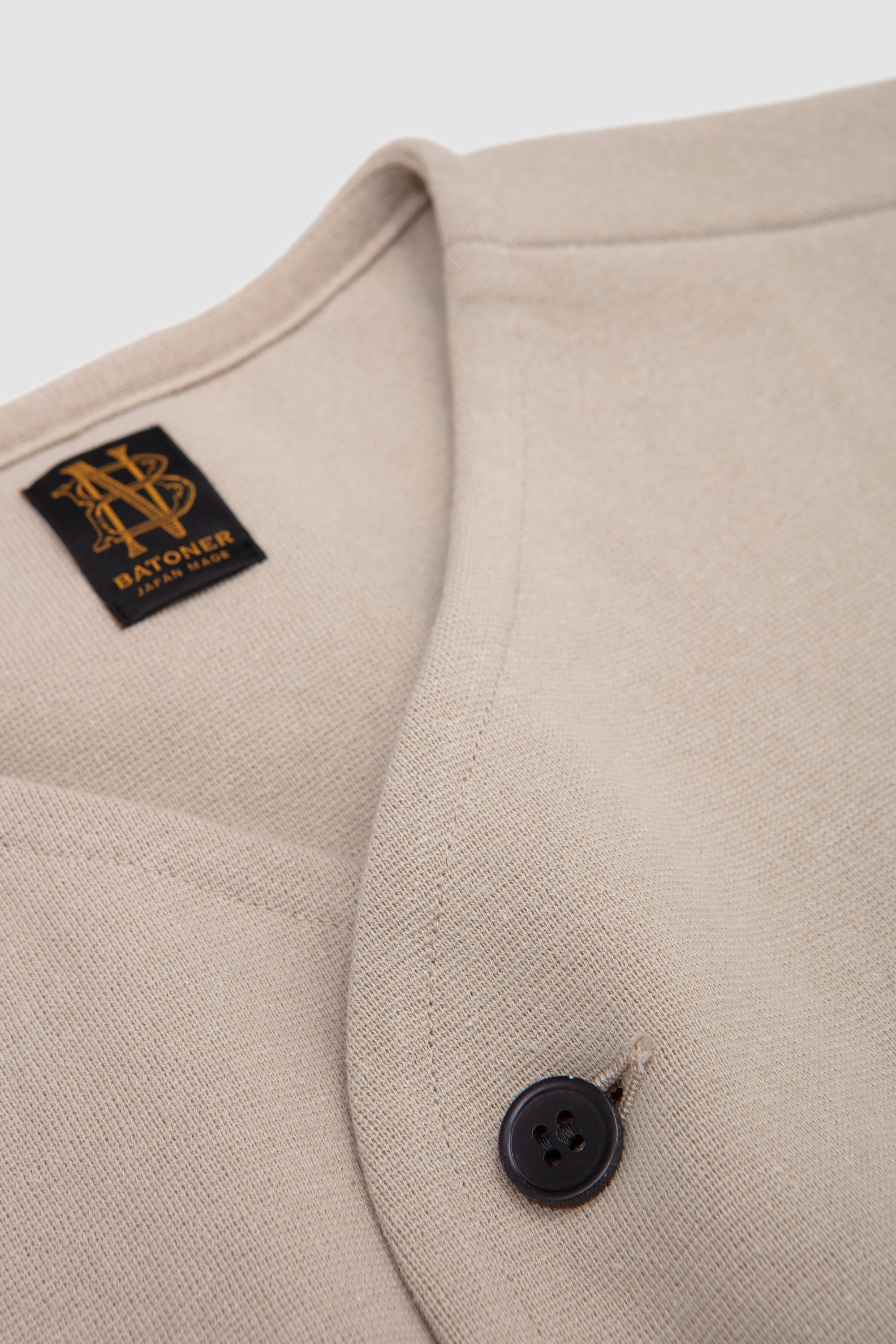 Milano Rib Vest Beige