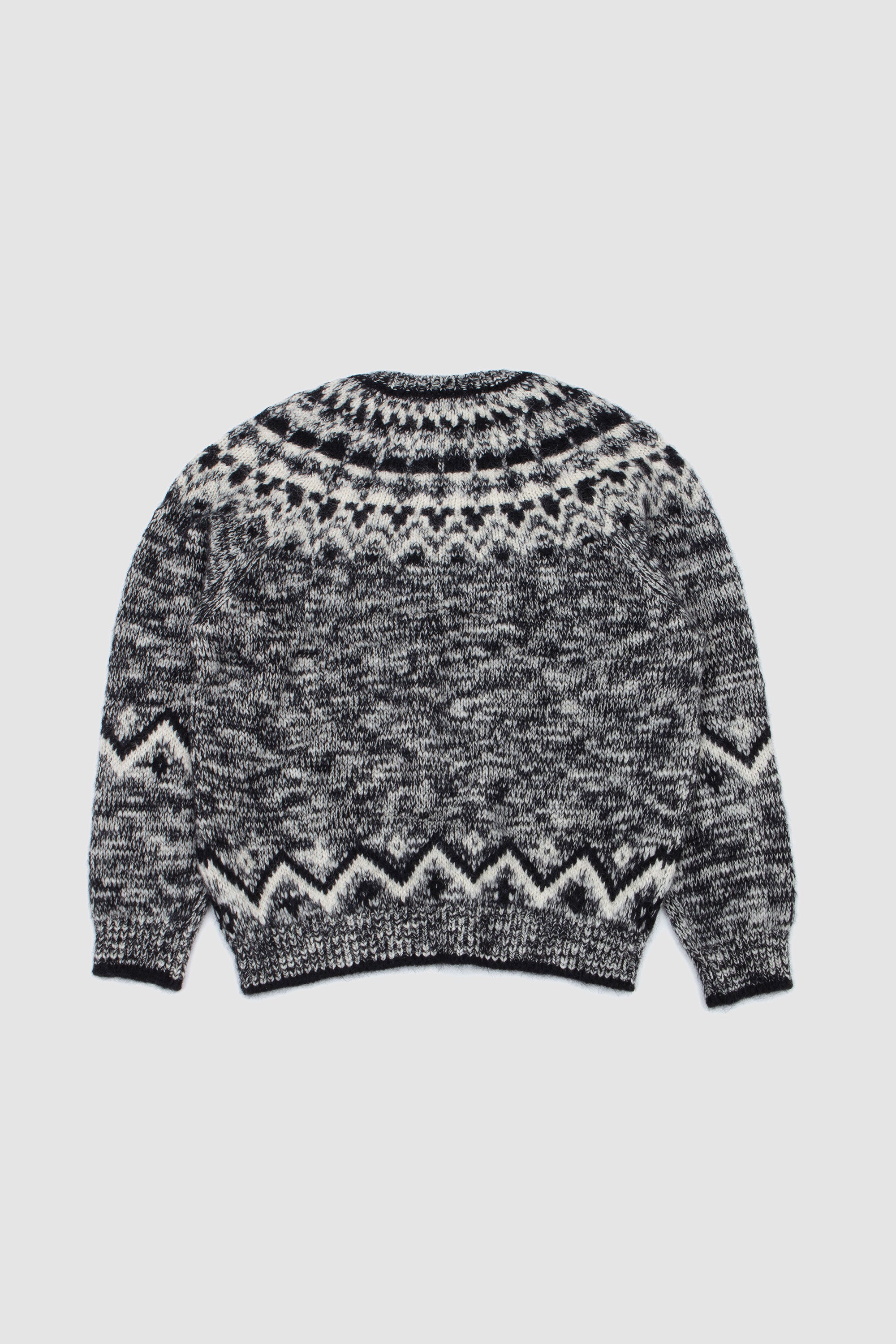 Mohair Nordic Turtle Neck Black_4