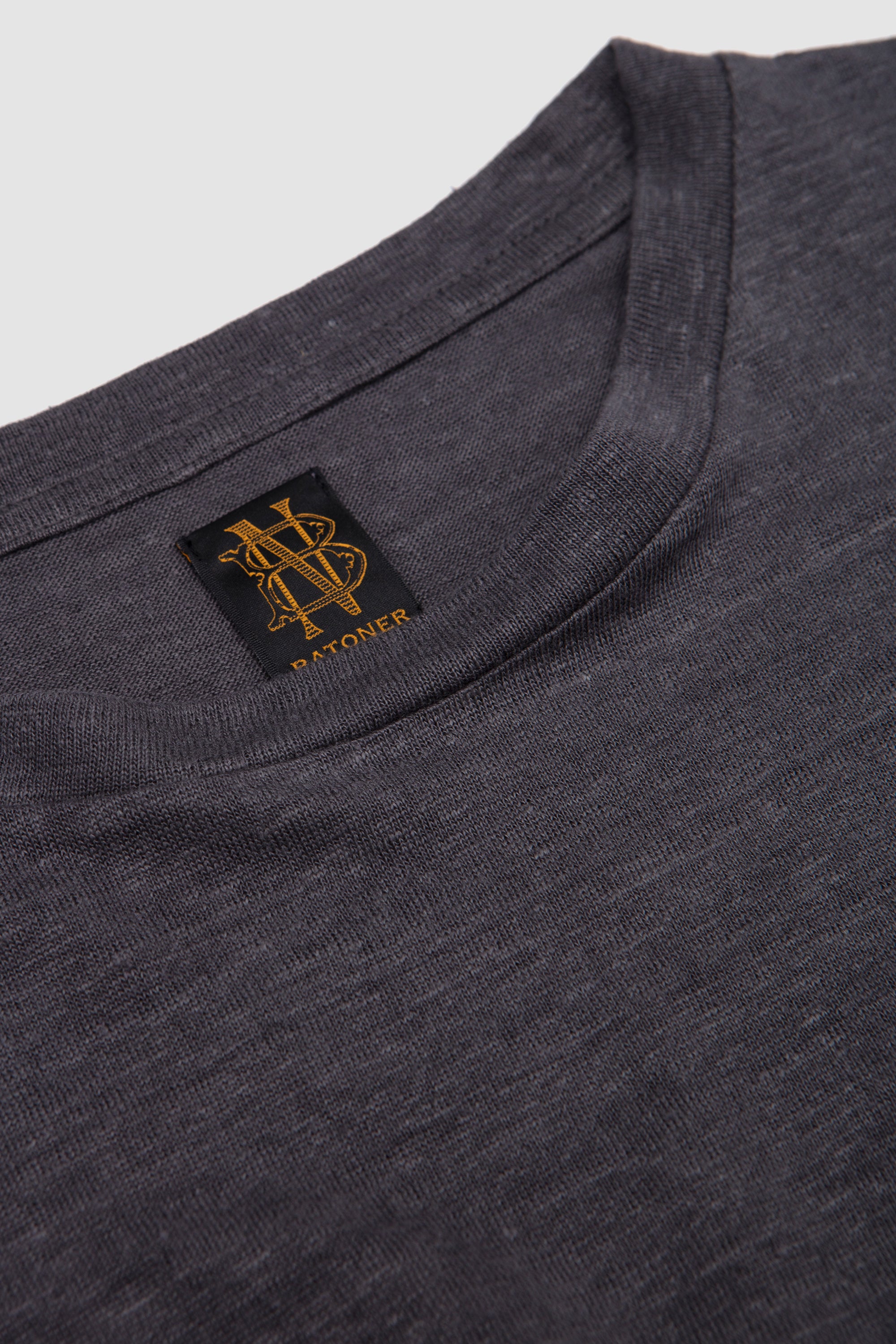Normandy Linen T-Shirt Gray