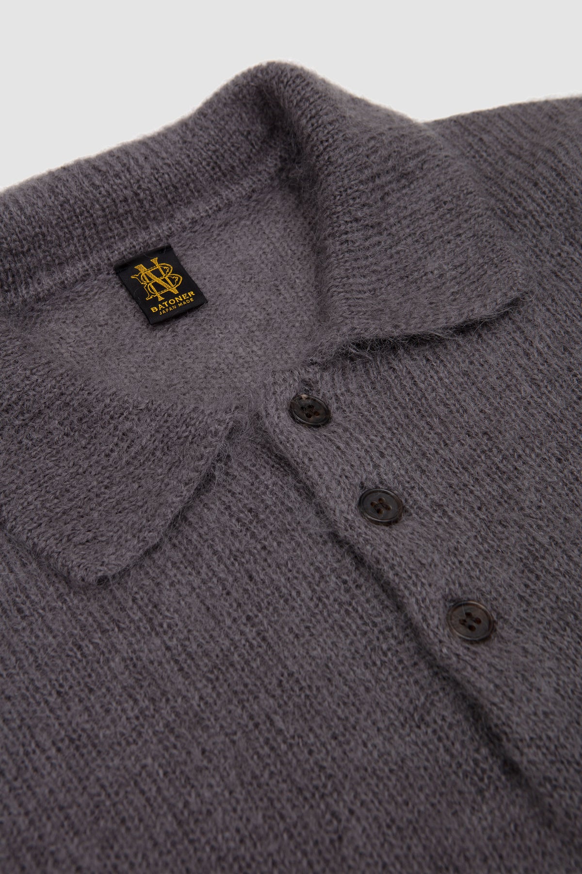 Pure Mohair Polo Gray_2