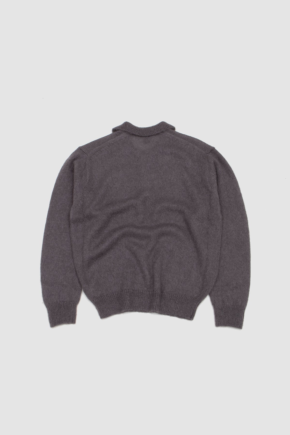 Pure Mohair Polo Gray_4