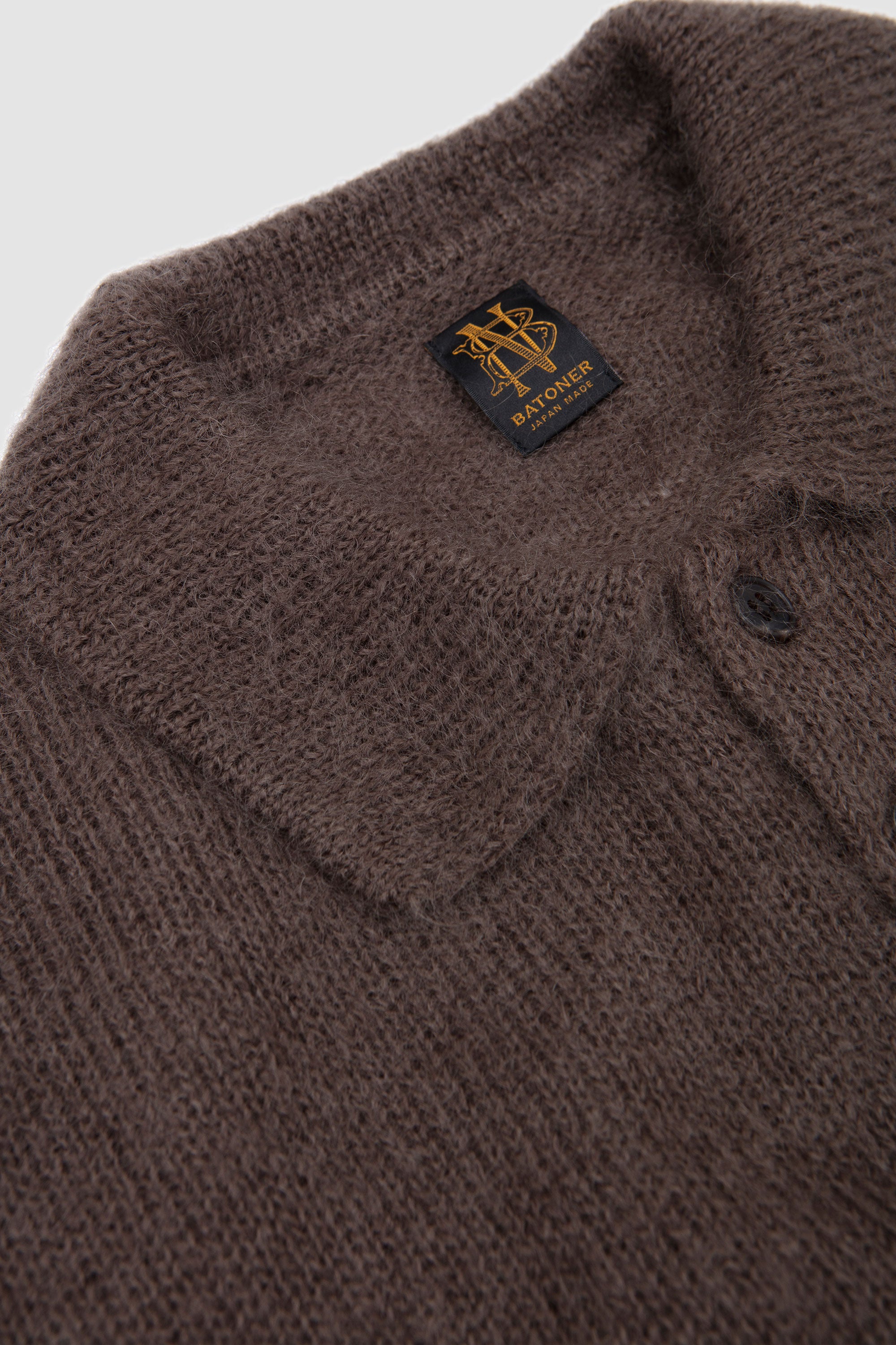 SPORTIVO [Pure mohair polo olive]
