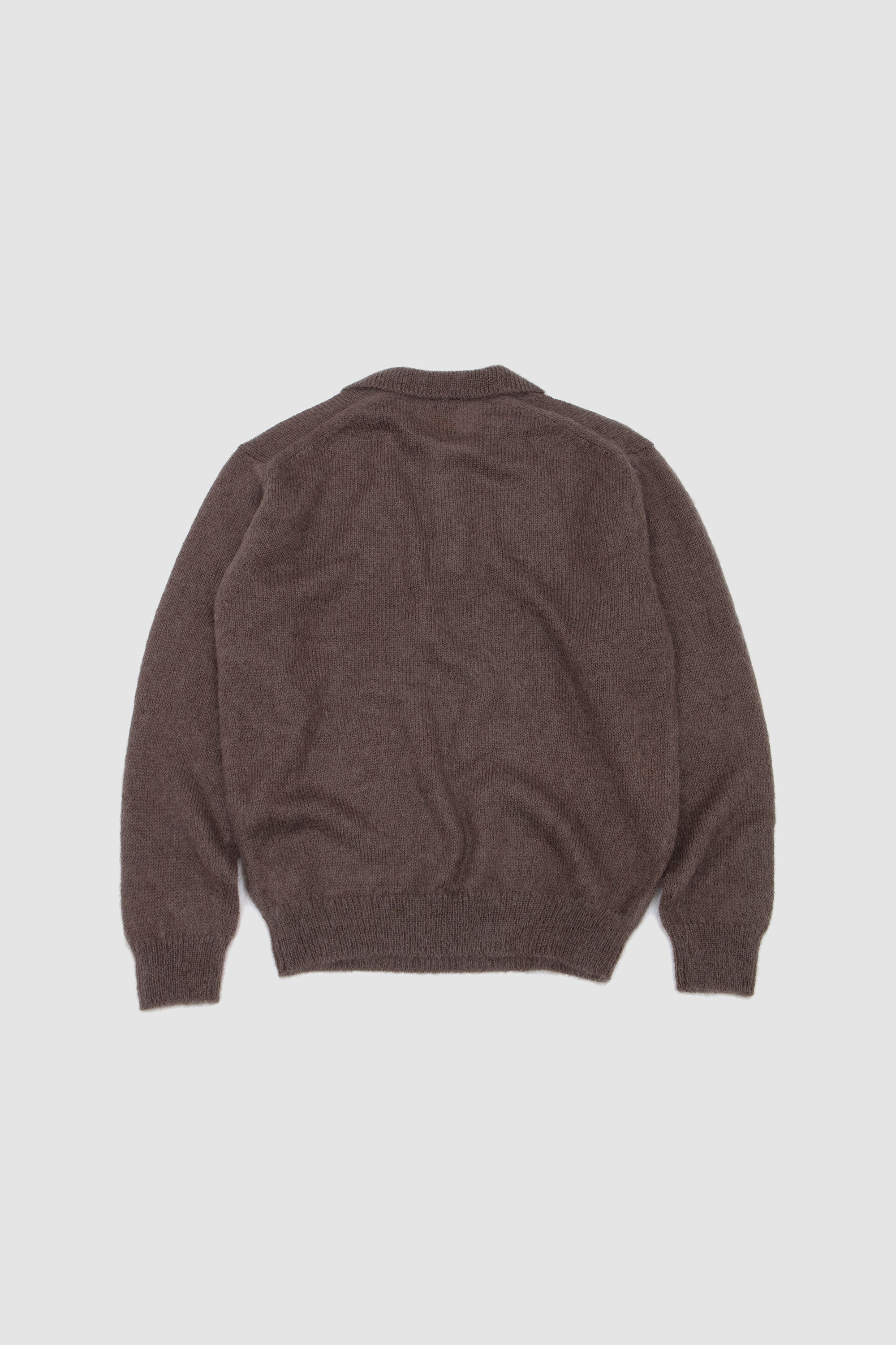 Pure Mohair Polo Olive_4