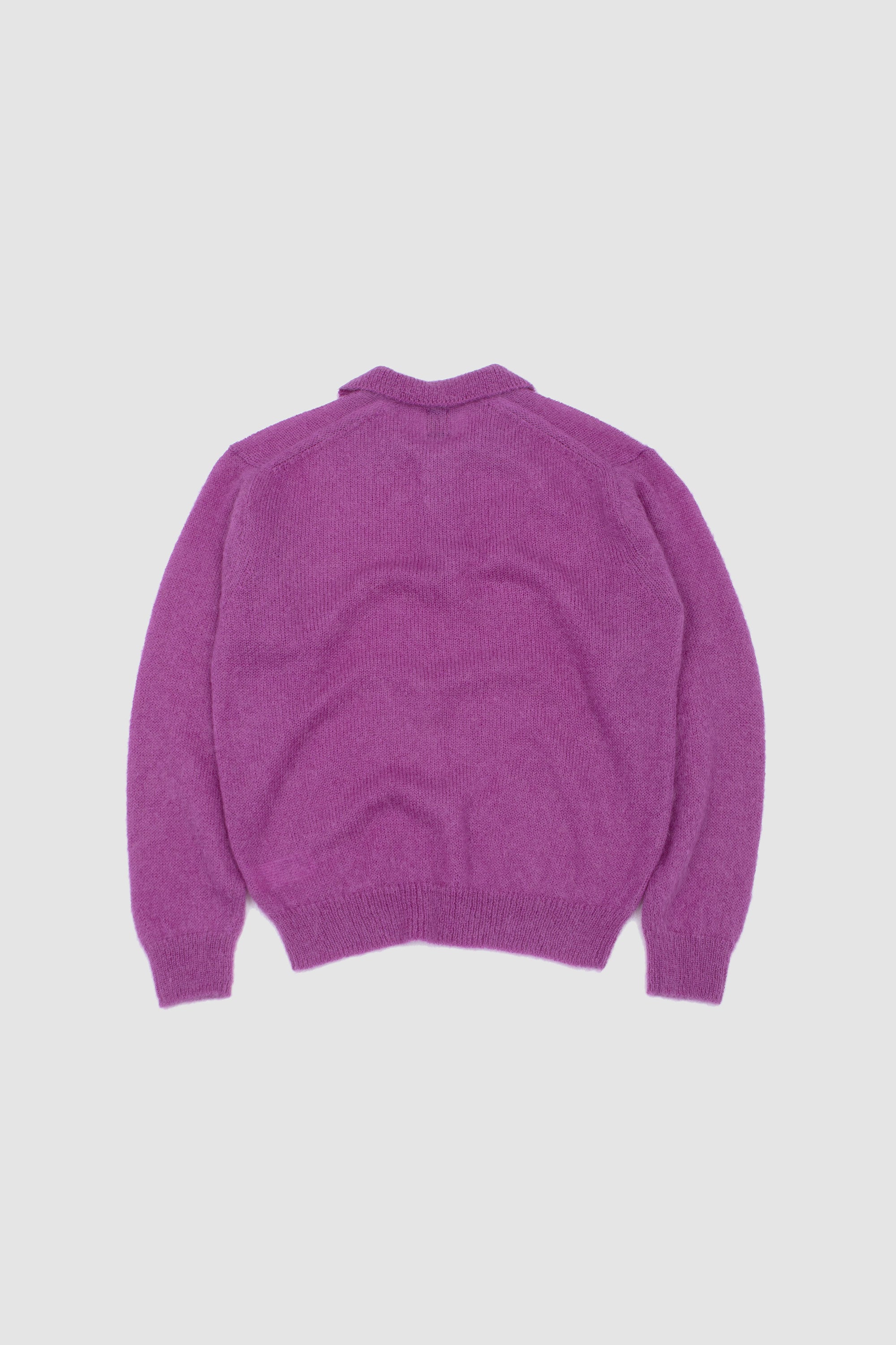 Pure Mohair Polo Purple_4