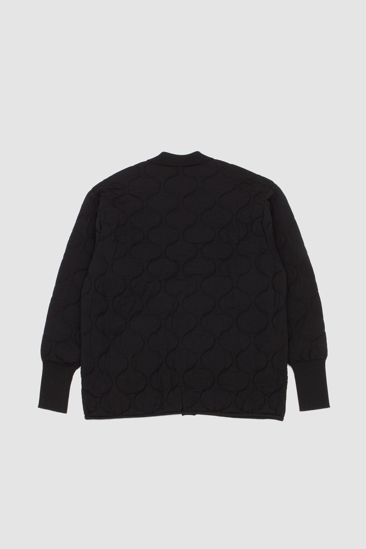 Quilting Knit Coverall Black_4