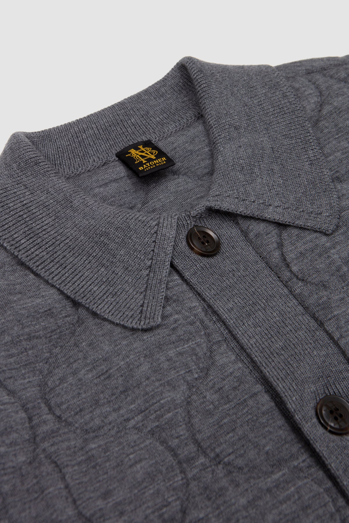 Quilting Knit Coverall Gray_2