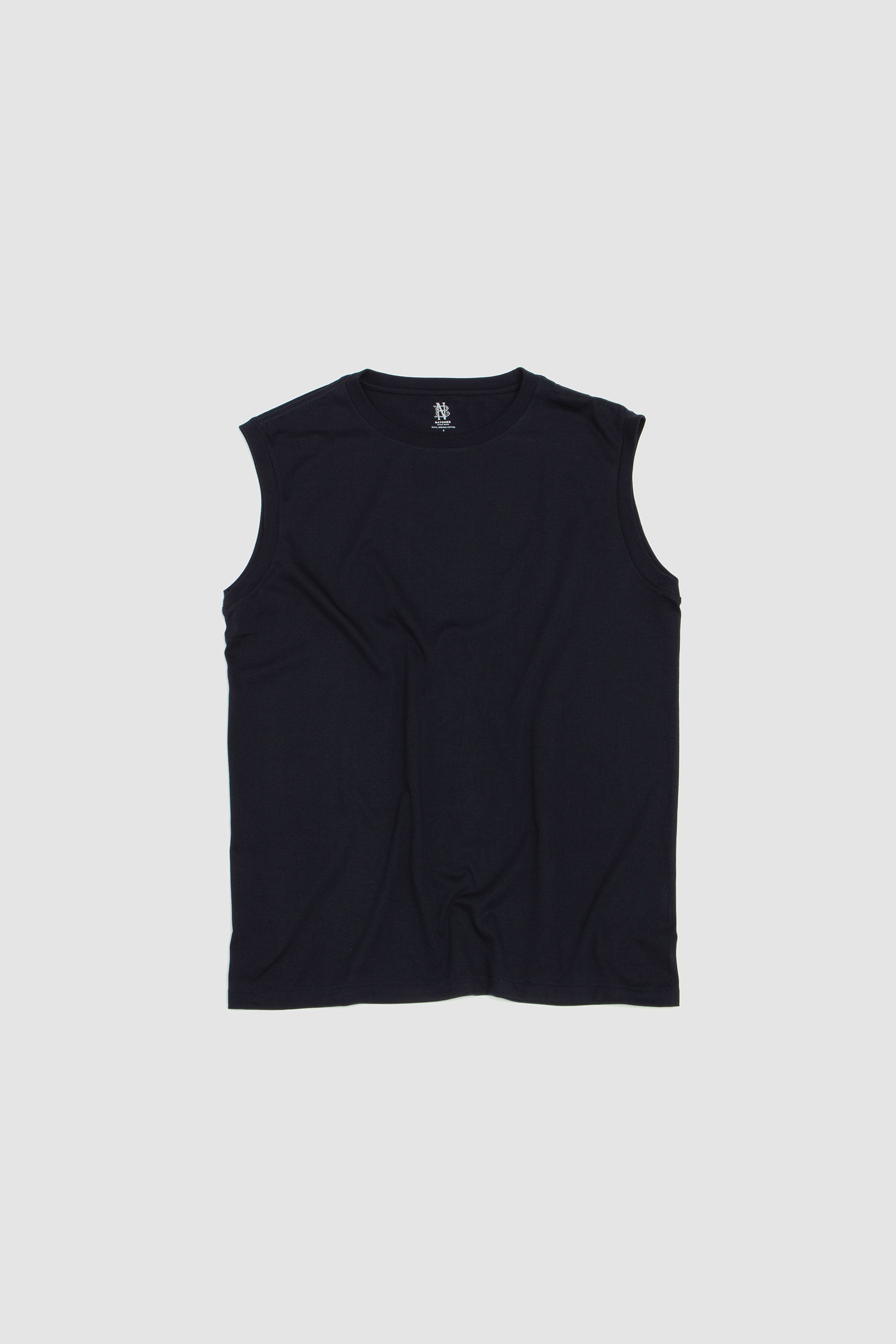Royal Org. Cotton No Sleeve Navy