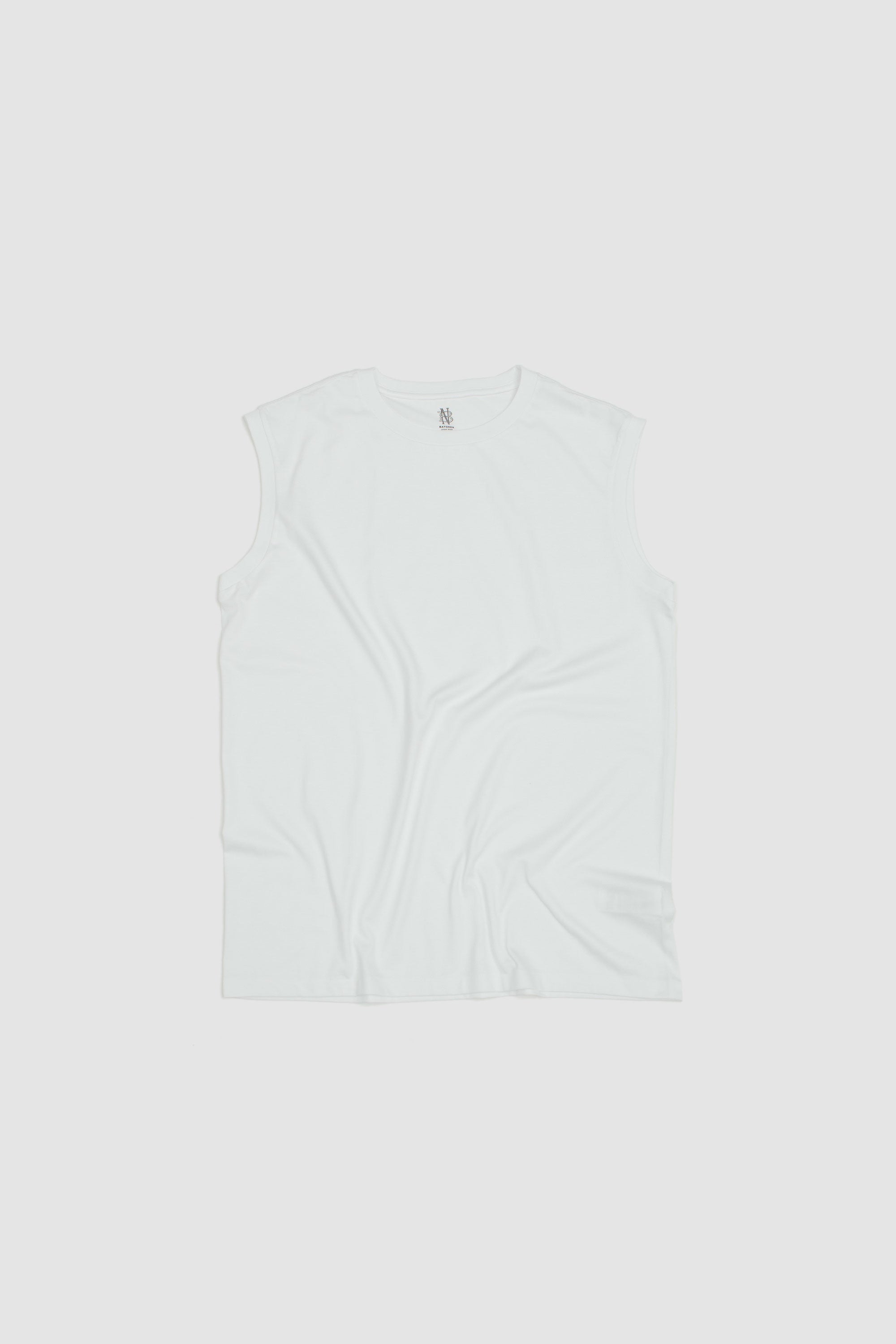 Royal Org. Cotton No Sleeve White