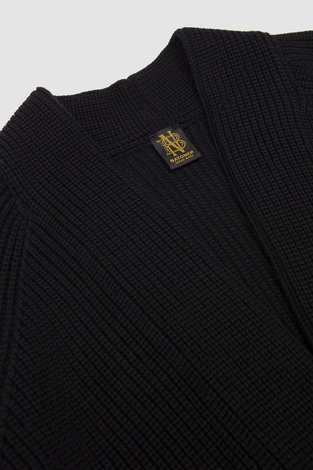 Signature 1Button Cardigan Black_2