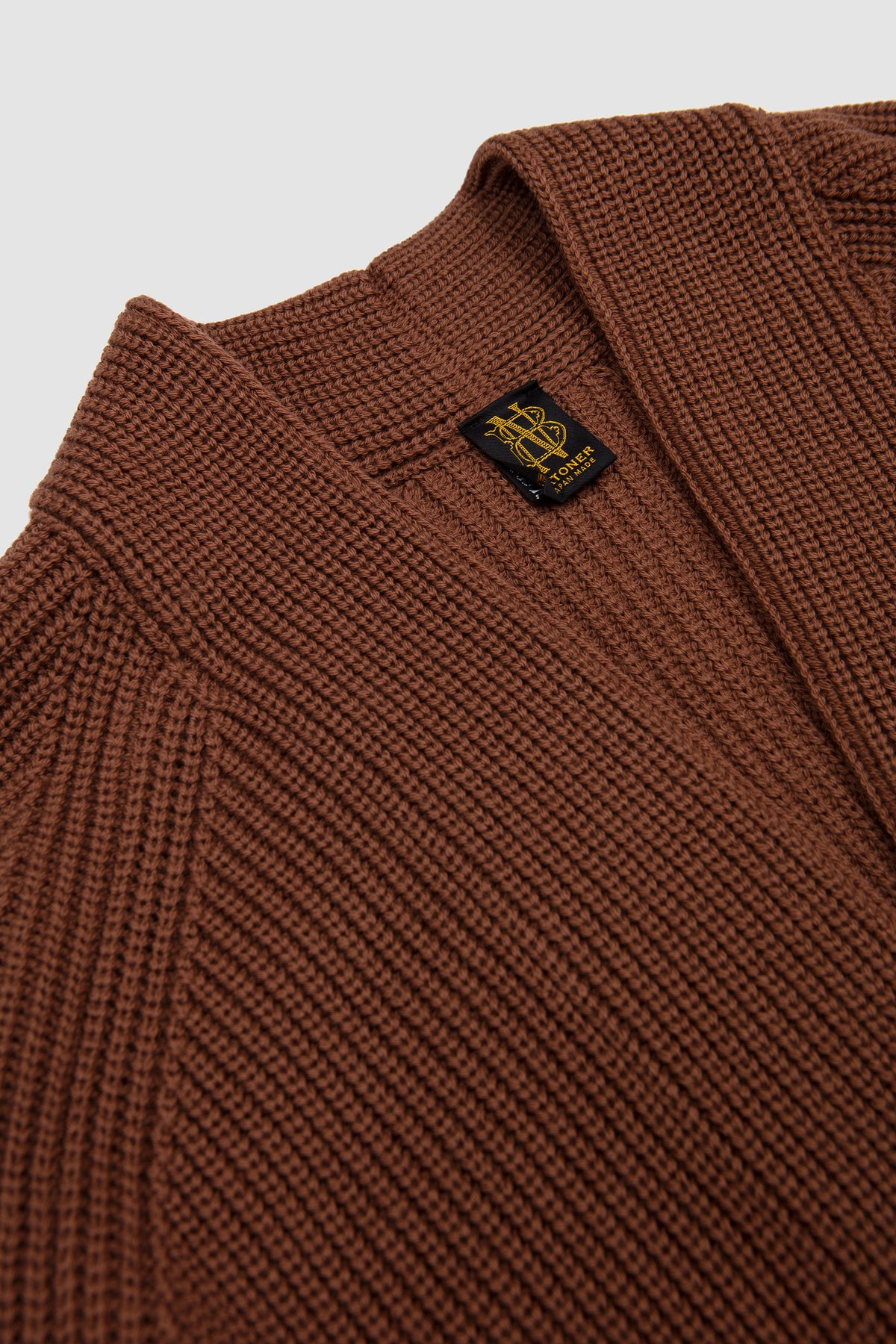 Signature 1Button Cardigan Camel_2