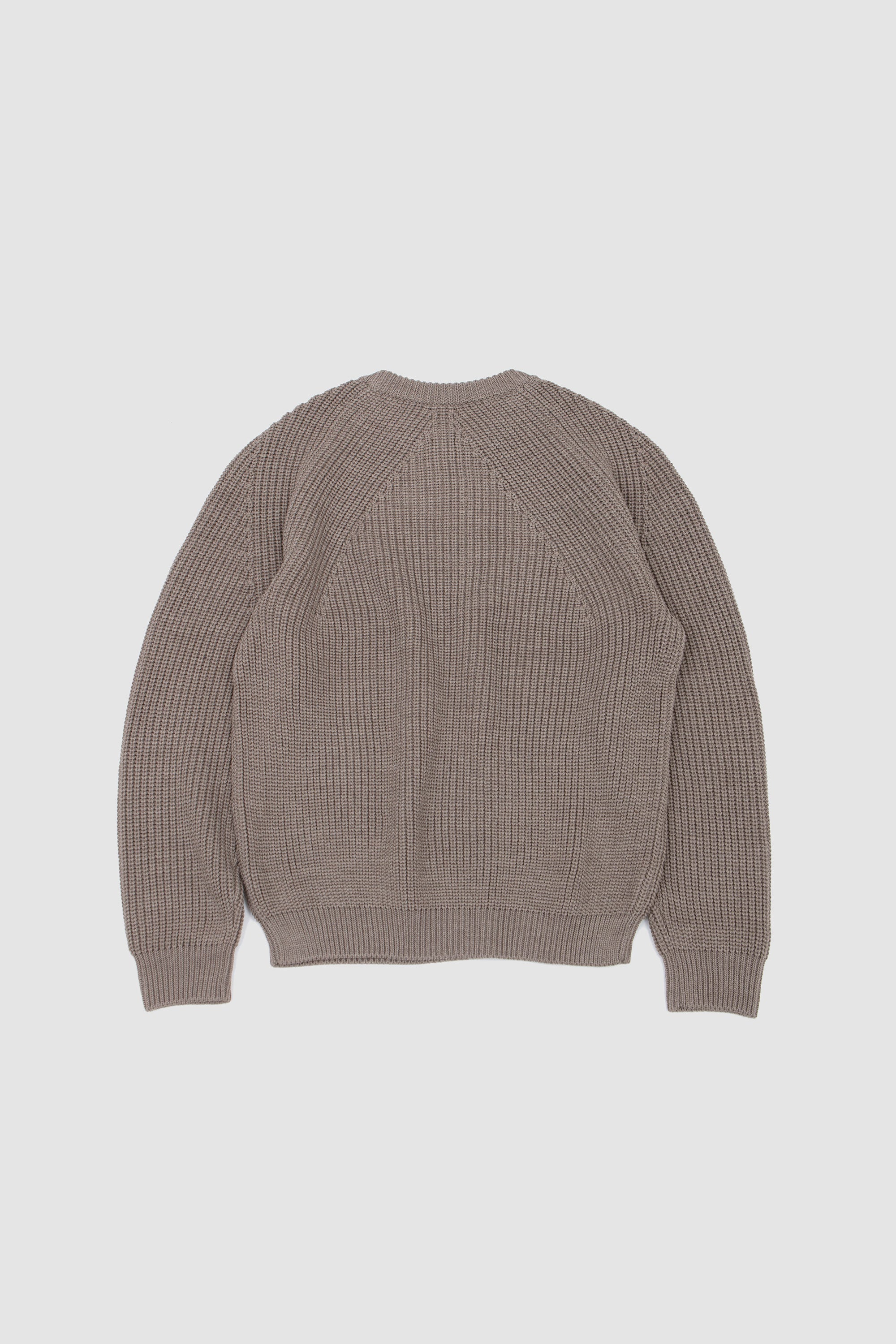 Signature Crew Neck Merange Brown_4