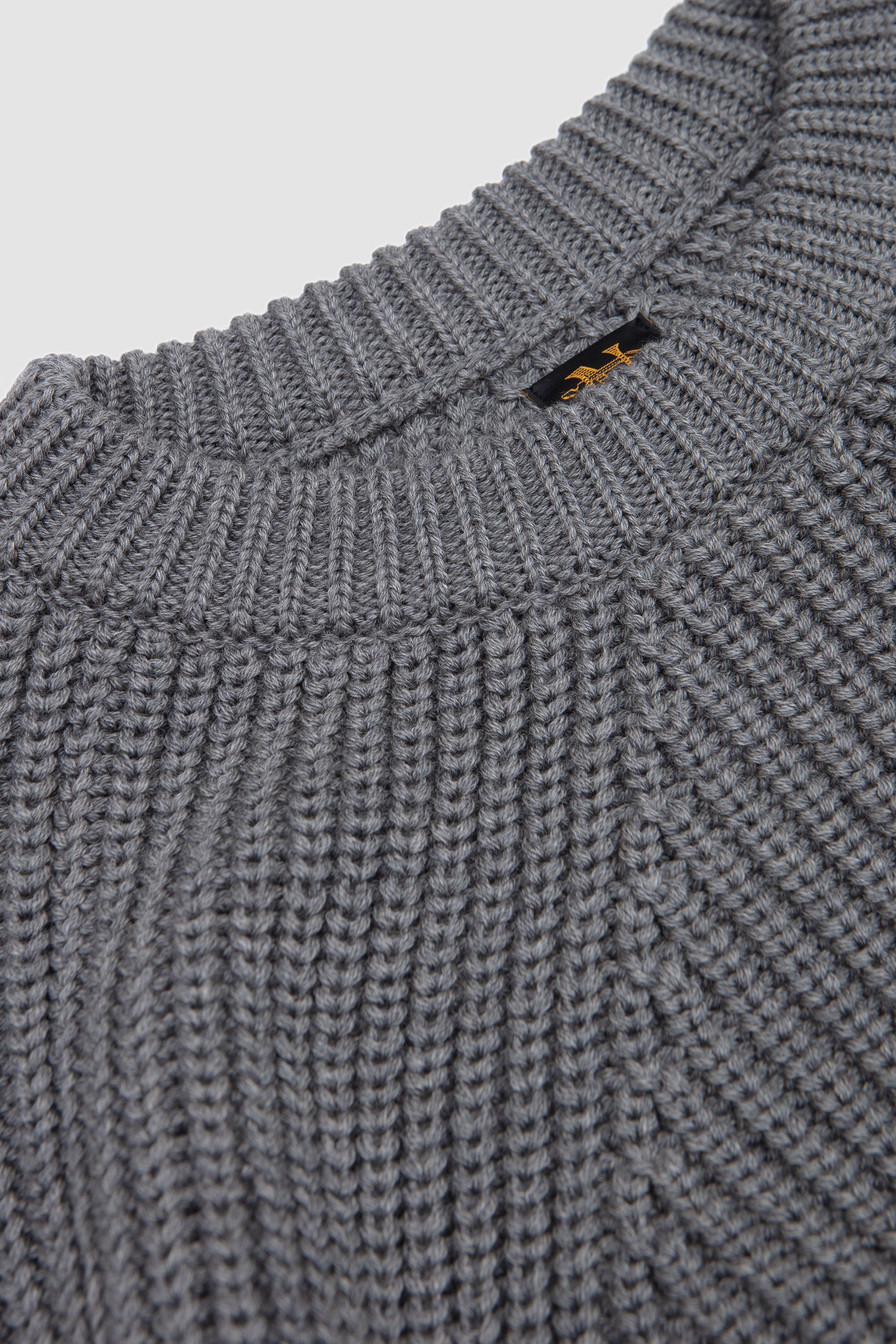 Signature Crew Neck Merange Grey