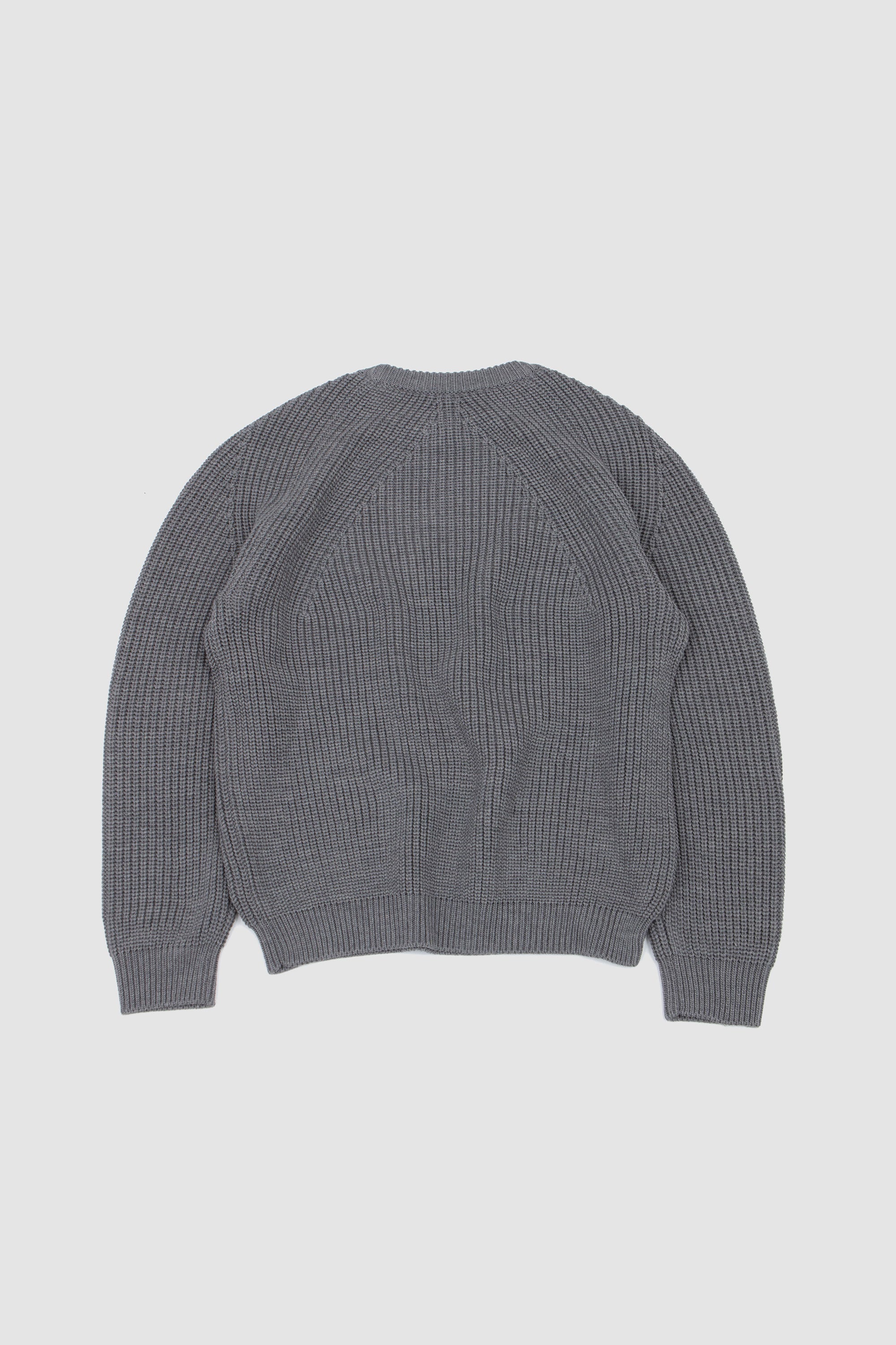 Signature Crew Neck Merange Grey_4