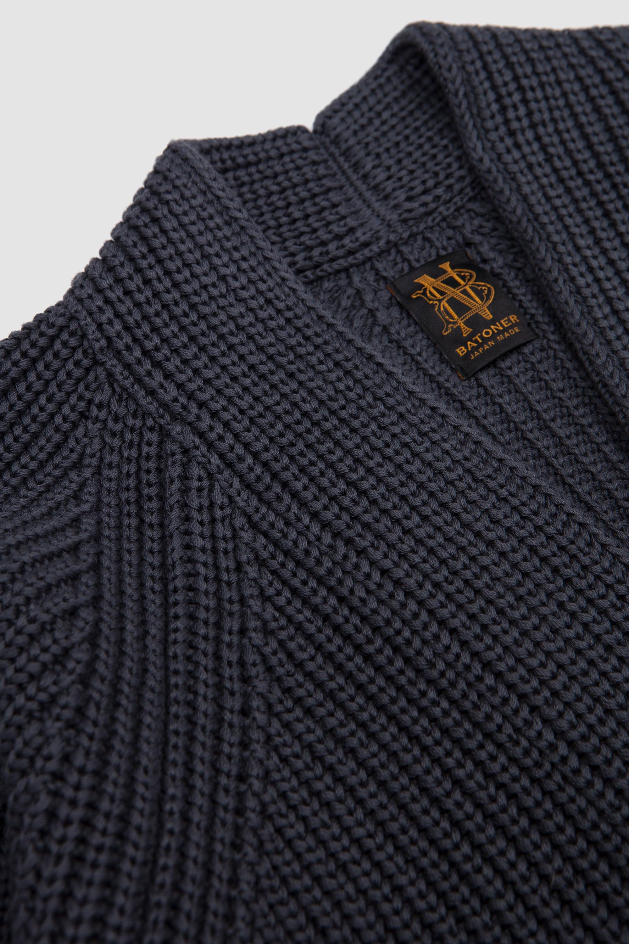 Signature One Button Cardigan Charcoal