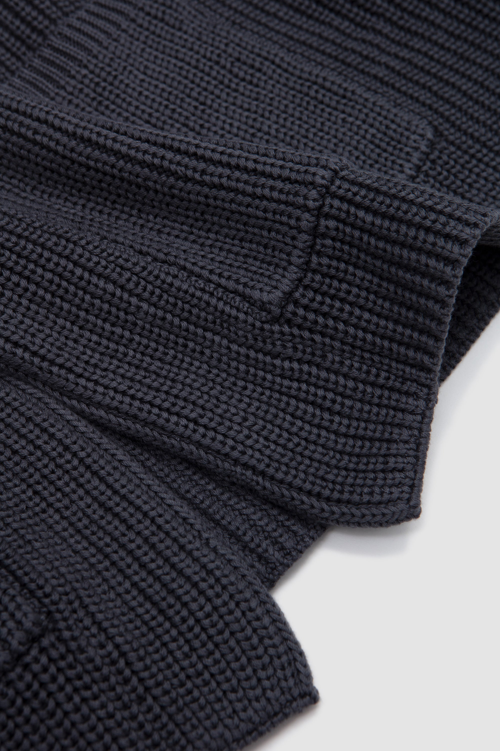 Signature One Button Cardigan Charcoal