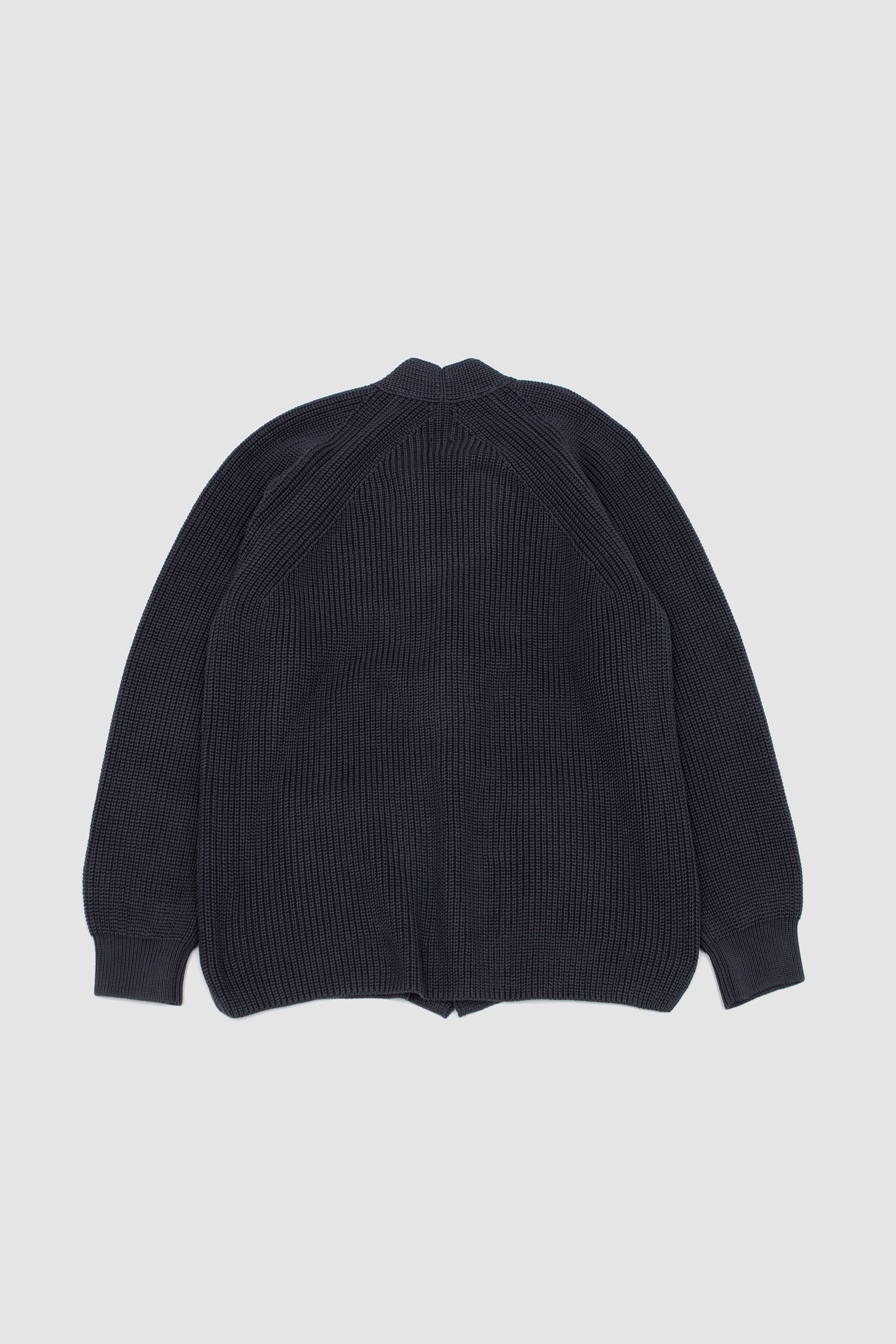 Signature One Button Cardigan Charcoal_4