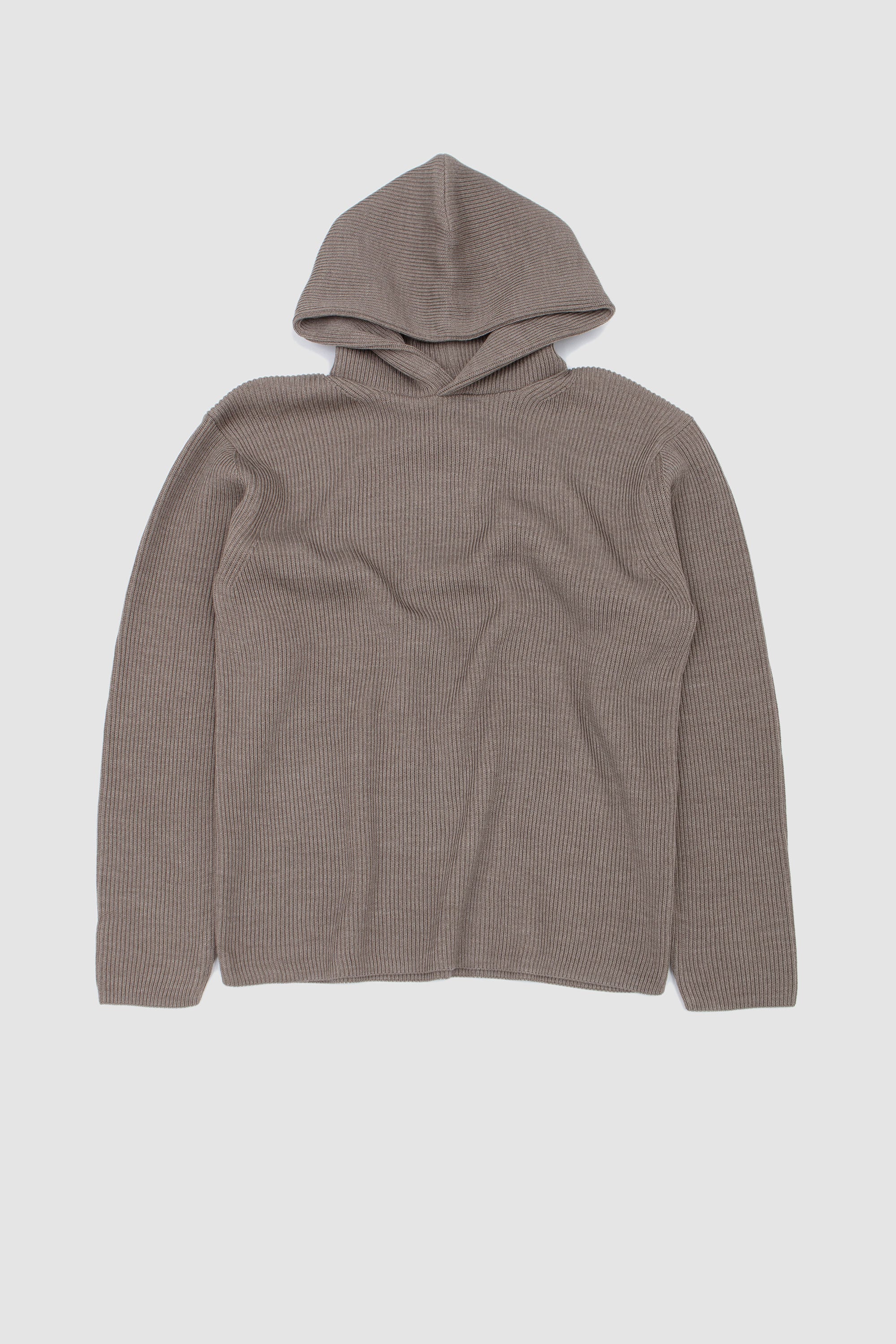 Solid Wool Rib Crew Parker Marange Brown_1