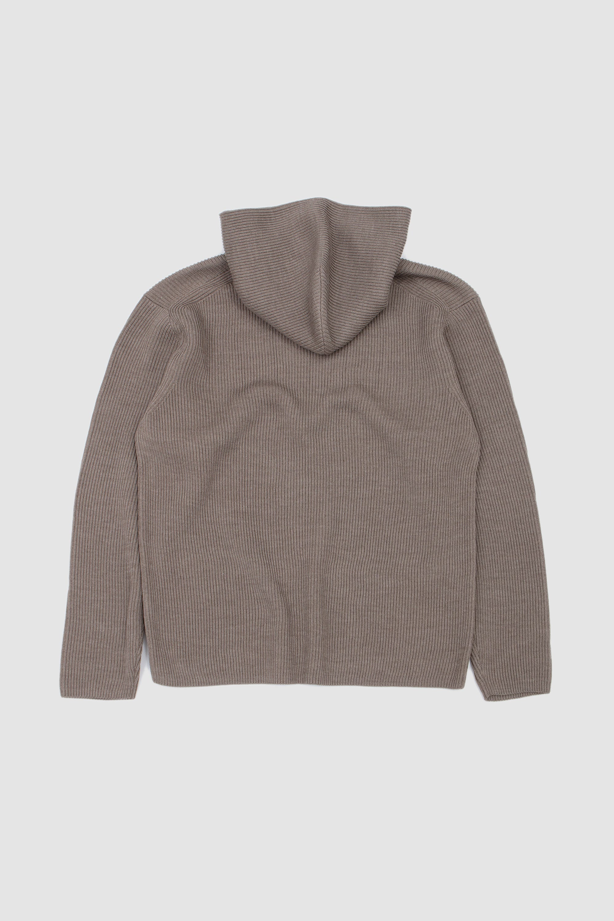 Solid Wool Rib Crew Parker Marange Brown_4