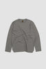 SPORTIVO STORE_Smooth Cotton Crew Neck Black/Light Grey_2