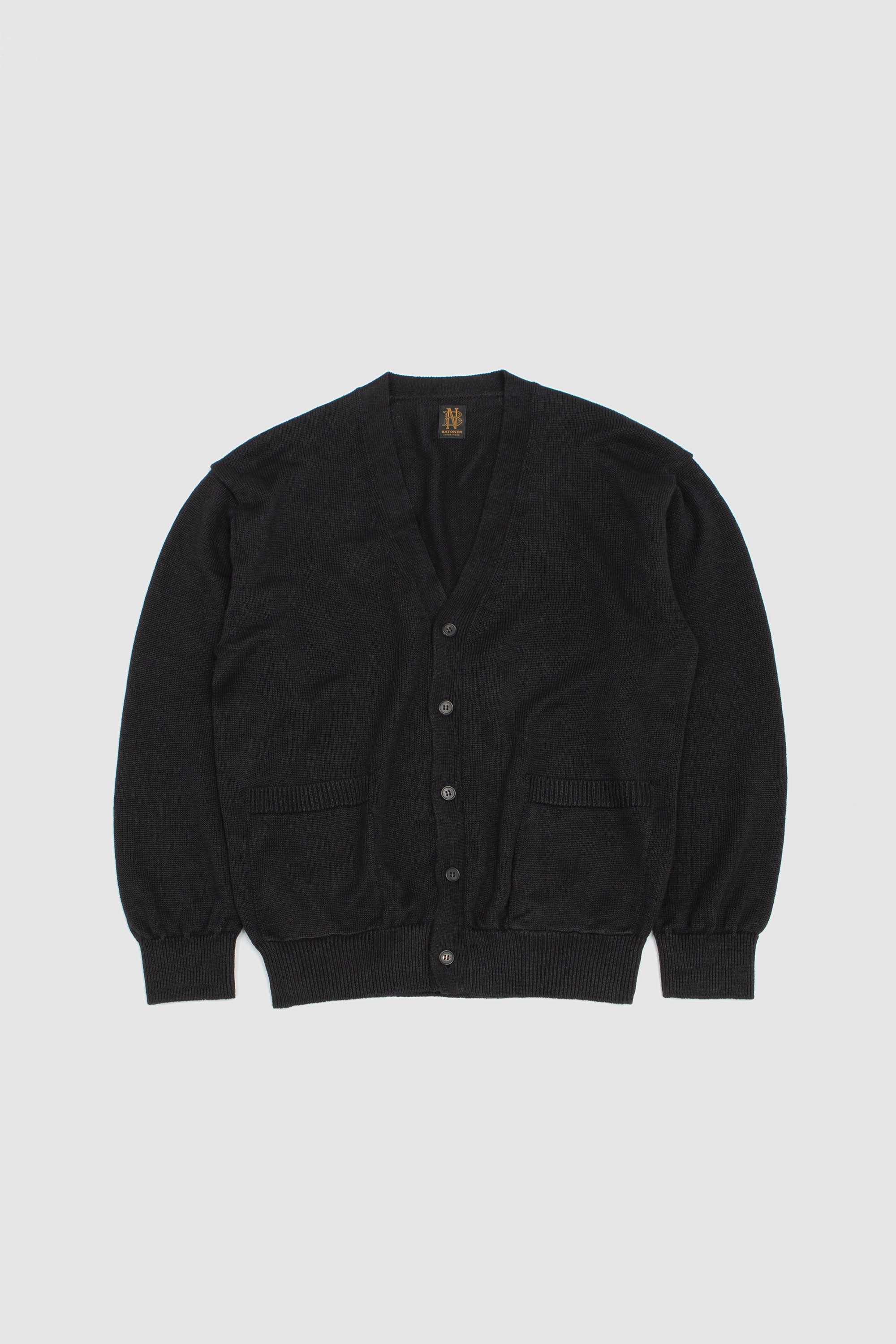 BATONER/バトナー・Men BABY WOOL POLO CARDIGAN | a flat shop
