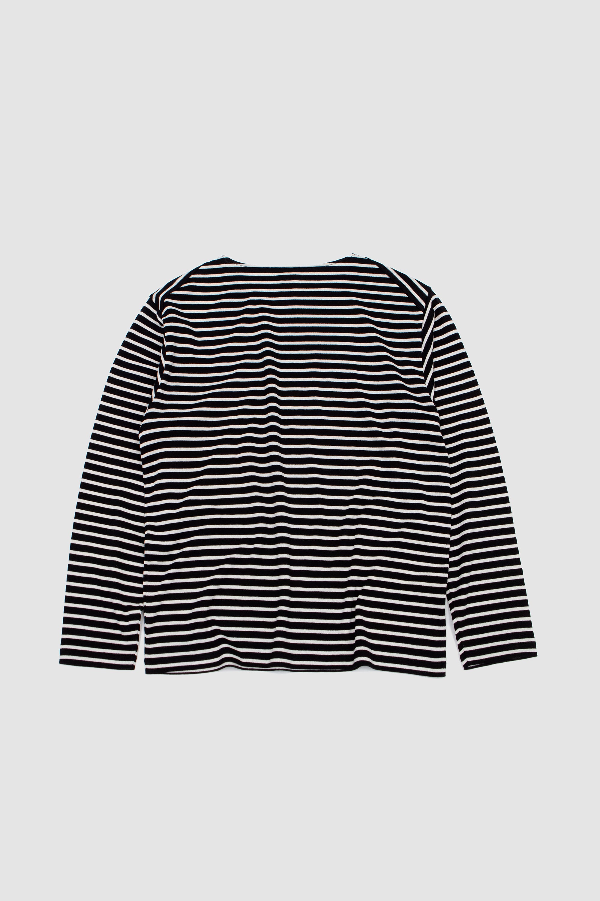 Washi Basque Shirt Black/ Ivory_4