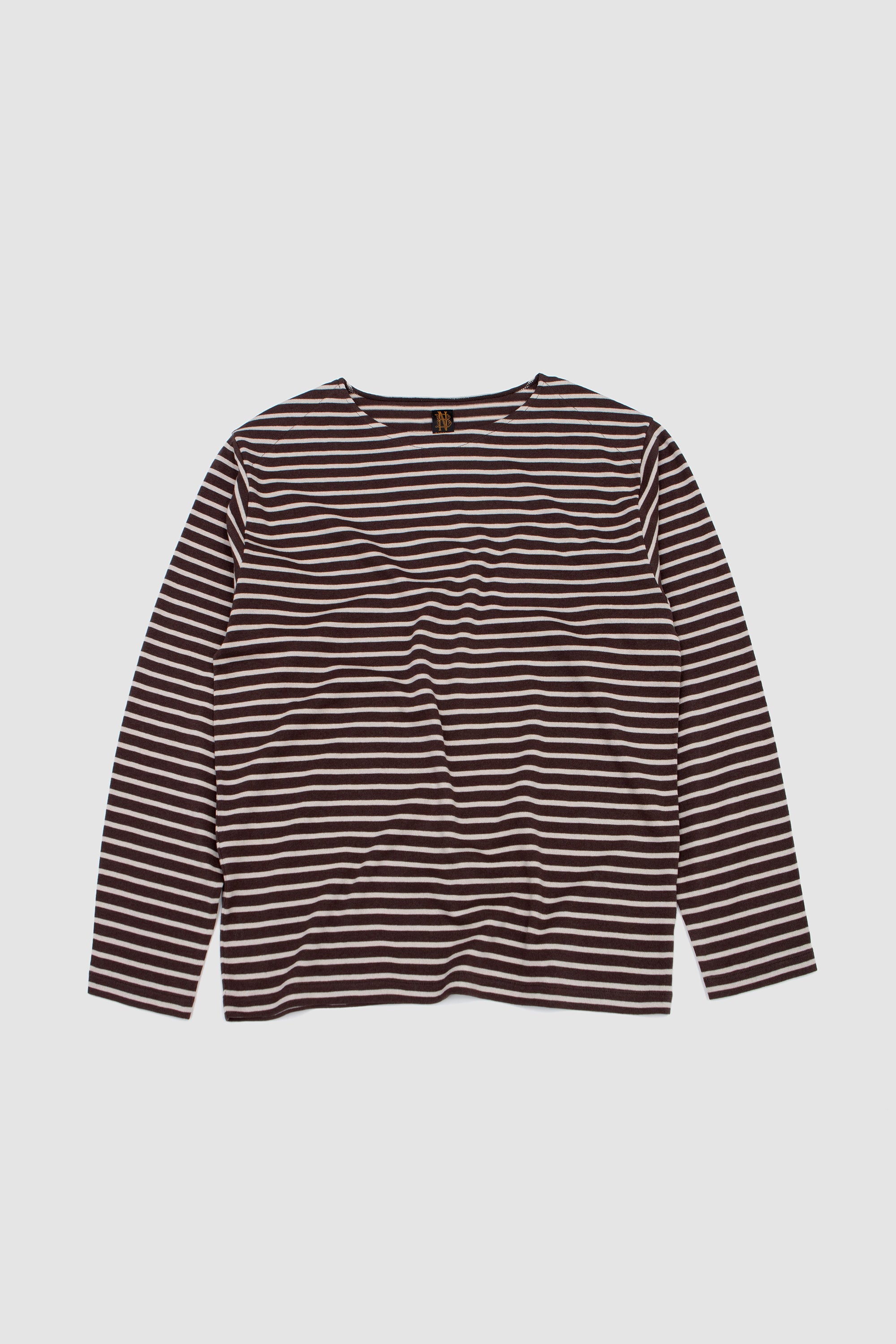Washi Basque Shirt Brown/ Beige_1