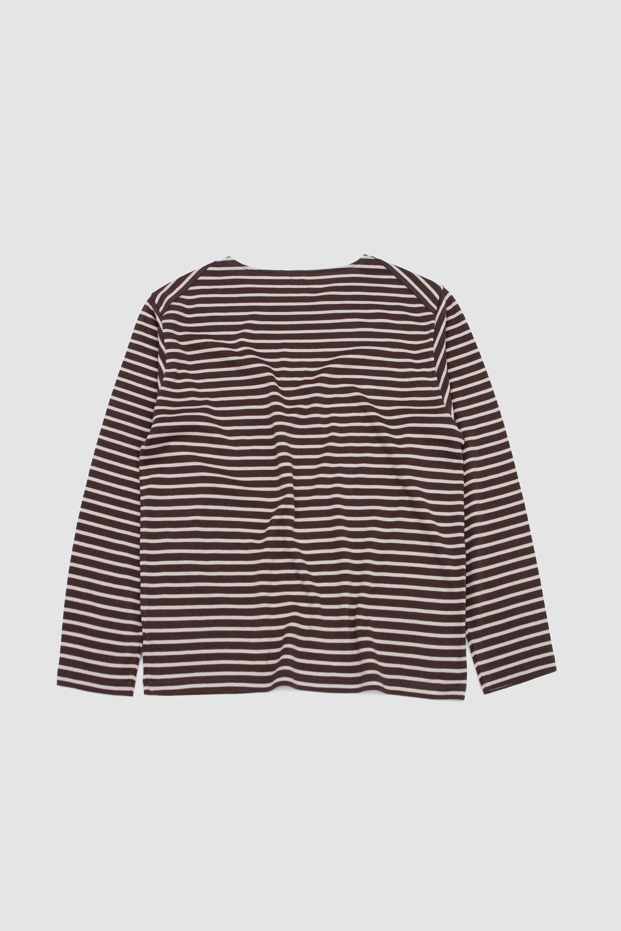 Washi Basque Shirt Brown/ Beige_4
