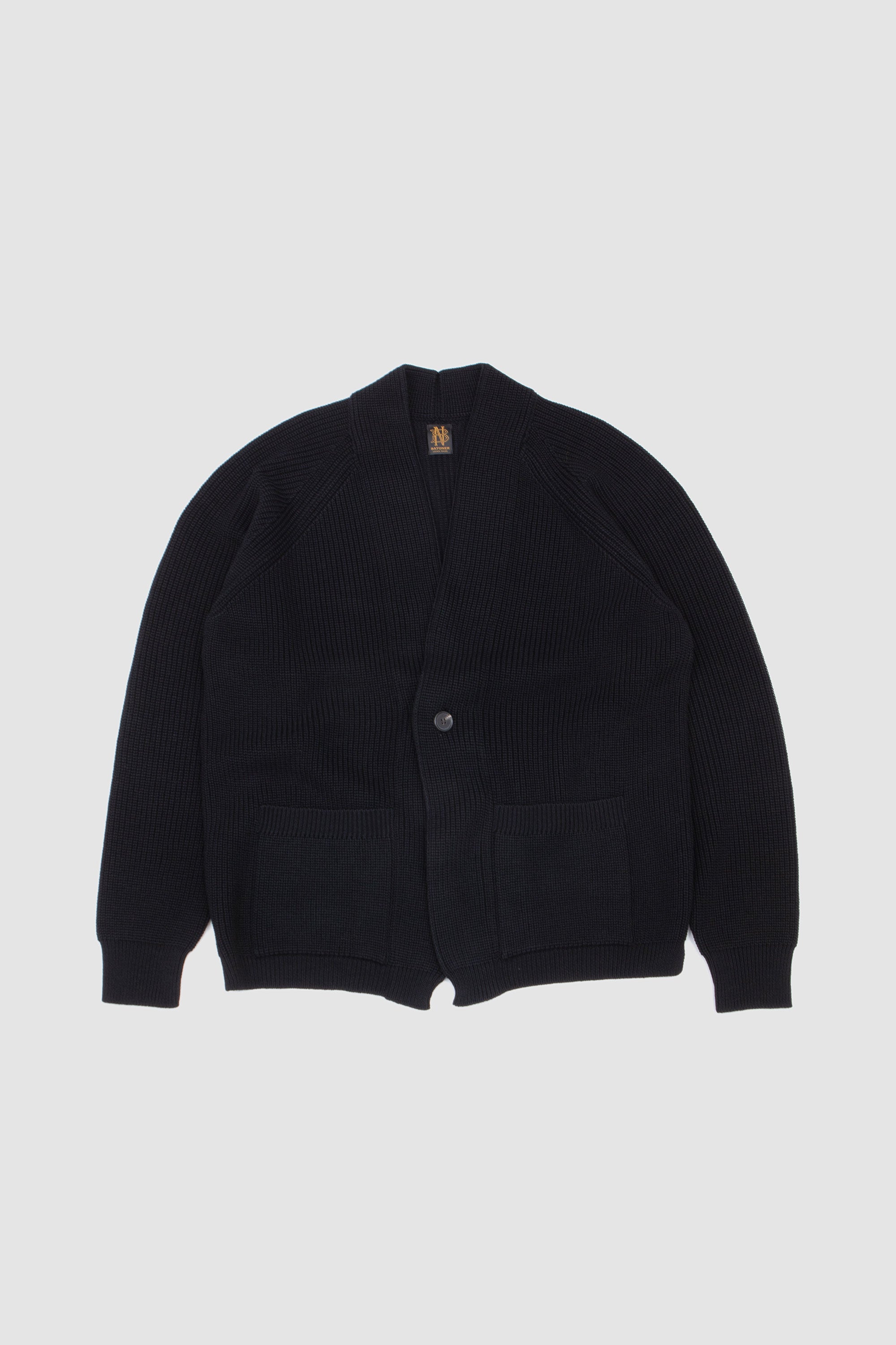 Waso 1Button Cardigan Black_1