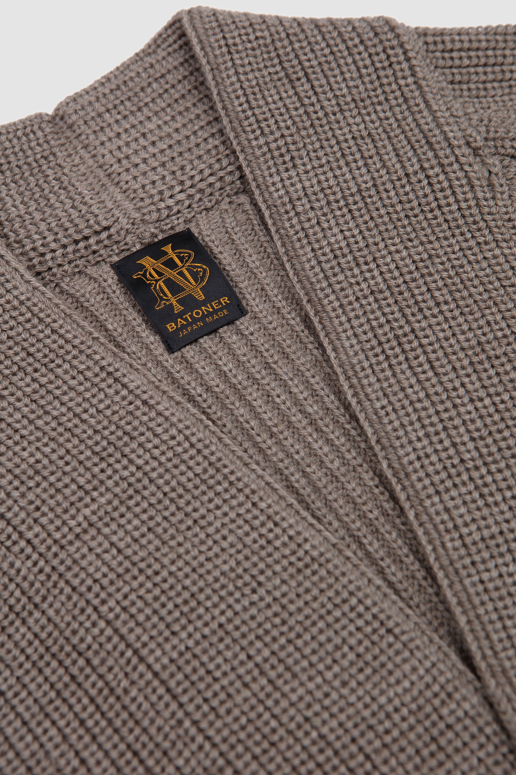 Waso 1Button Cardigan Merange Brown