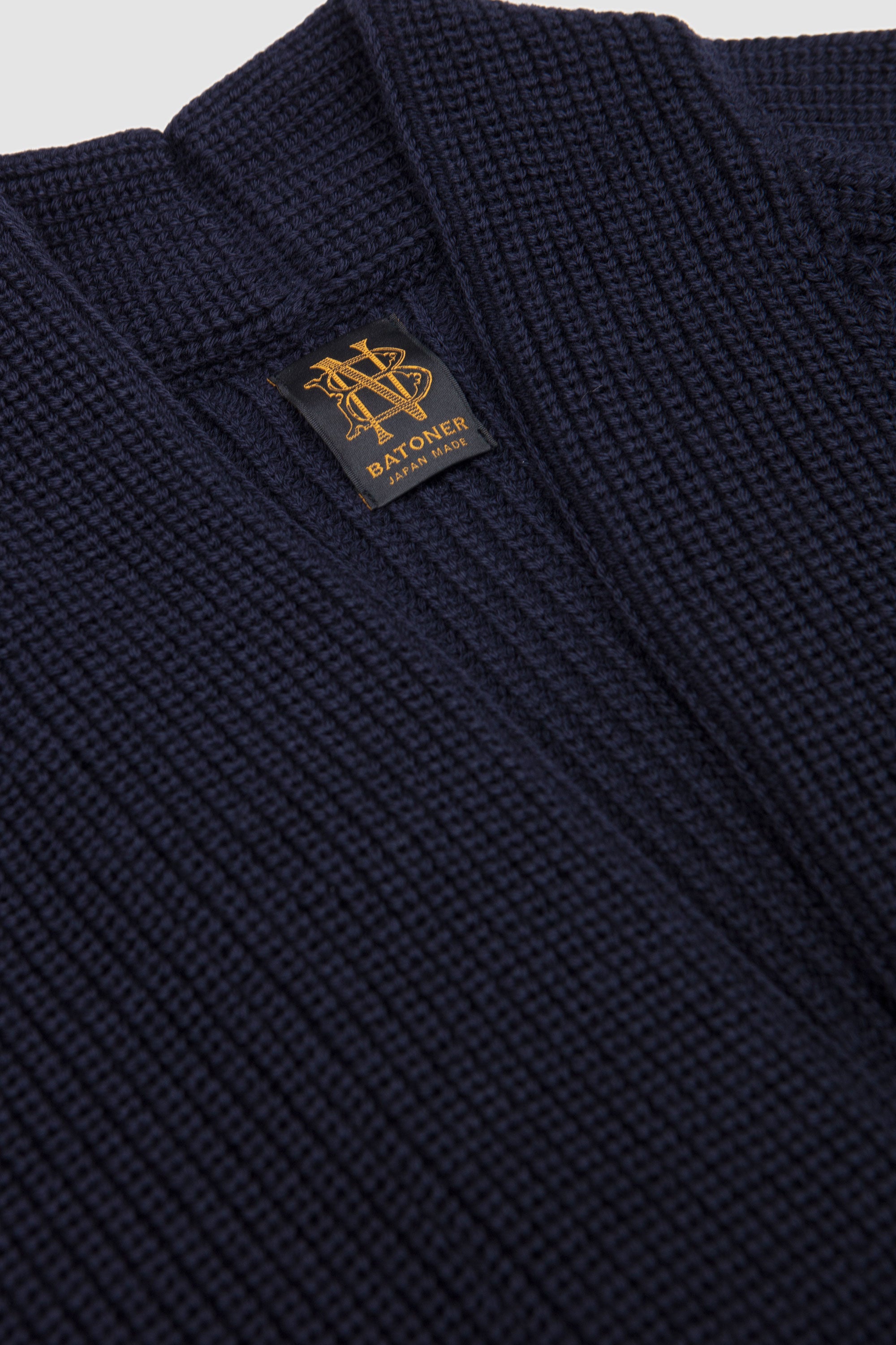 Waso 1Button Cardigan Navy