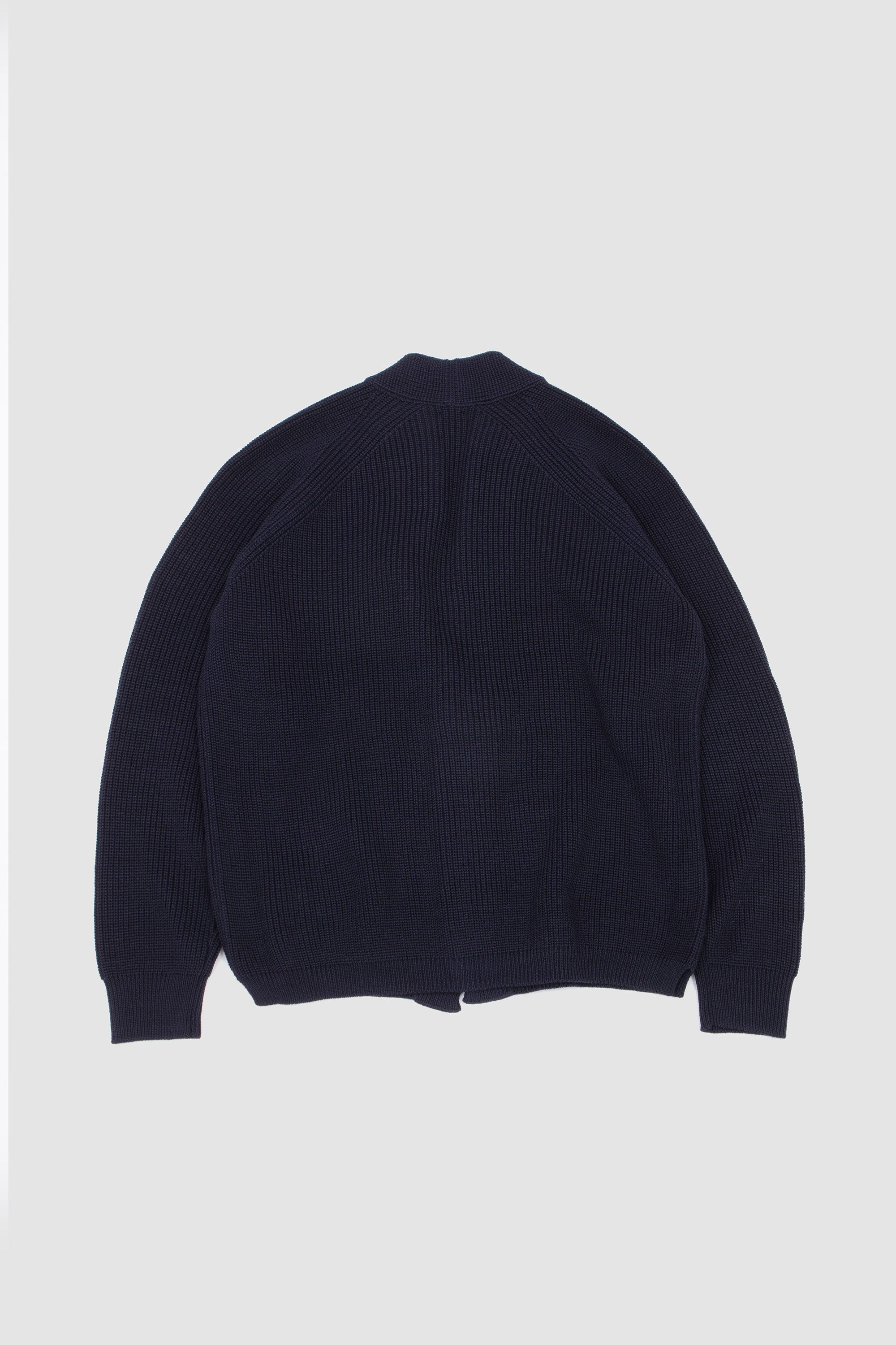 Waso 1Button Cardigan Navy_4