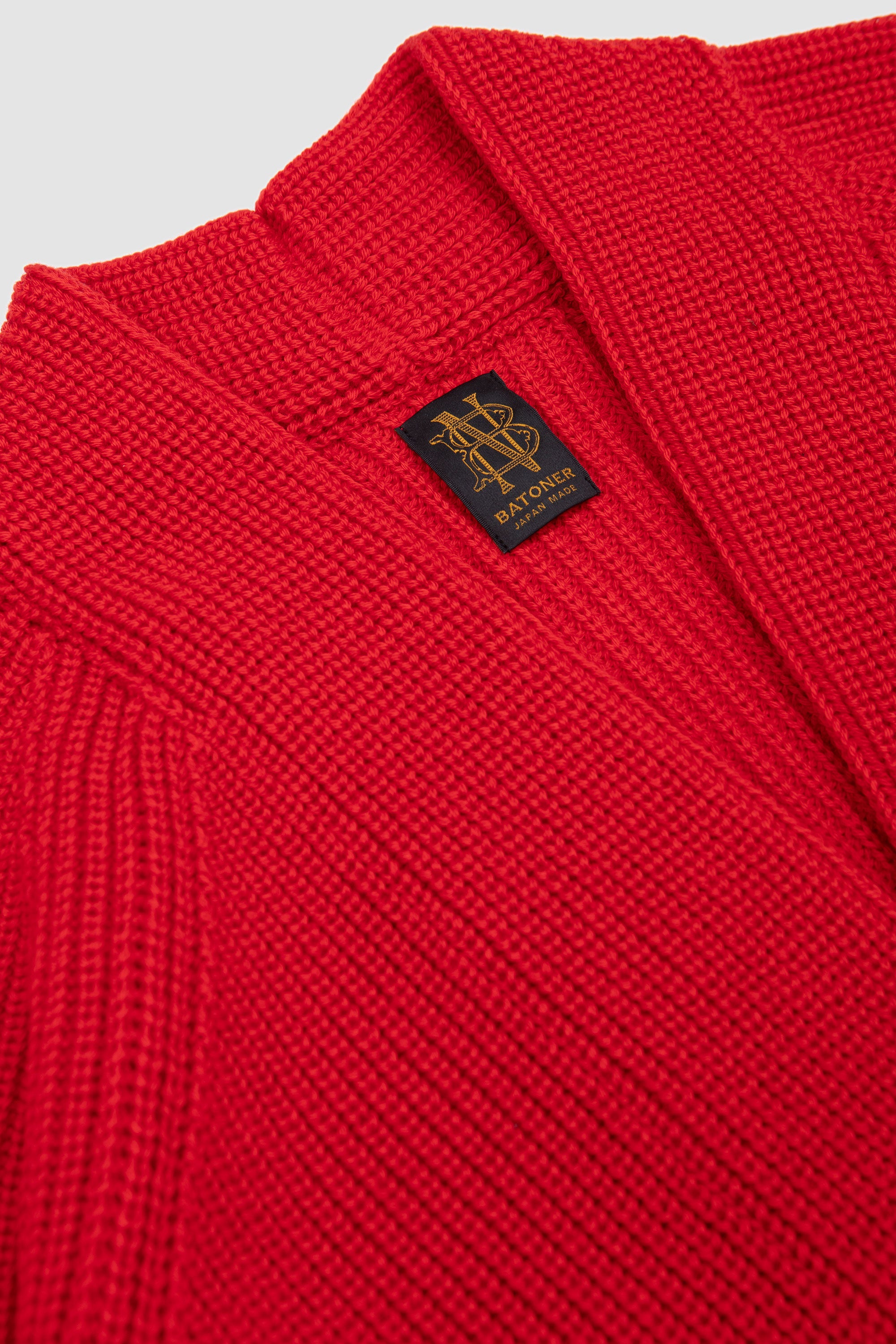 Waso 1Button Cardigan Vermiliom