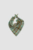 SPORTIVO STORE_Madras Check Hand-Chief Bandana Green/Khaki_4