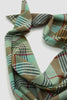 SPORTIVO STORE_Madras Check Hand-Chief Bandana Green/Khaki_6
