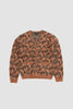 SPORTIVO STORE_9G Double Jacq. Paisley Shaggy Cardigan Pink