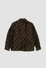 SPORTIVO STORE_Argyle Jacquard Zipper Blouson Black_5