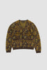 SPORTIVO STORE_Botanical Jacquard Cardigan Brown