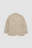 SPORTIVO STORE_Cotton/Wool/Linen Check 3 Button Comfort Jacket Natural_6
