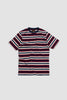 SPORTIVO STORE_Multicolor Horizontal Stripe Pocket T-Shirt Blue_2