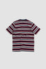 SPORTIVO STORE_Multicolor Horizontal Stripe Pocket T-Shirt Blue_5