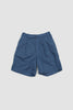 SPORTIVO STORE_One Pleat Athletic Shorts Blue_2