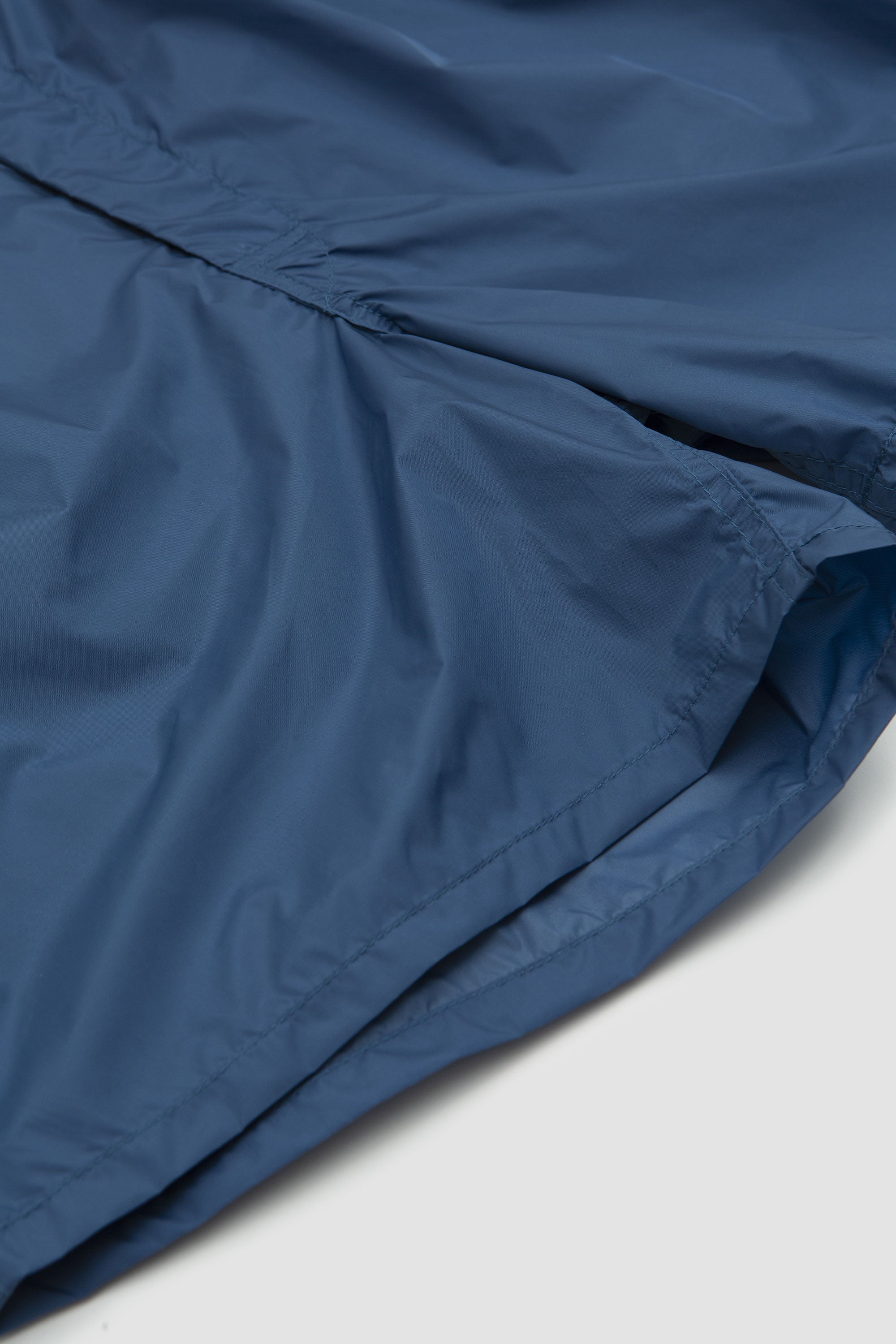 One Pleat Athletic Shorts Blue