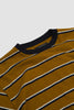SPORTIVO STORE_Wide Horizontal Stripe Pocket T-Shirt Gold_3