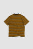 SPORTIVO STORE_Wide Horizontal Stripe Pocket T-Shirt Gold_5