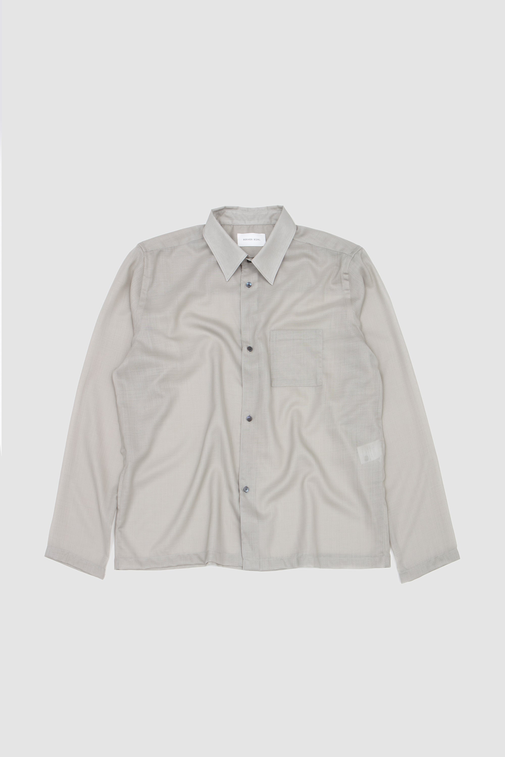 SPORTIVO [Lot.108 50s italian collar shirt hand drawn sumi]