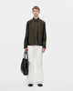 SPORTIVO STORE_Cordial Poplin Shirt Trilobato Chocolate